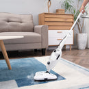 Scopa a Vapore Elettrica 1330W Serbatoio 450ml Bianco