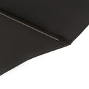 Ombrellone da Giardino Doppio 460x270x240 cm in Acciaio e Poliestere Nero