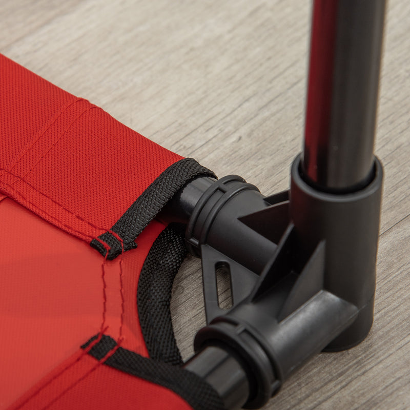 Brandina per Cani e Gatti 76x61x18 cm in Tessuto Oxford Rosso