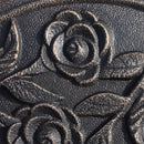 Base per Ombrellone da Giardino Ø45 cm 9 Kg in Resina con Finiture in Bronzo