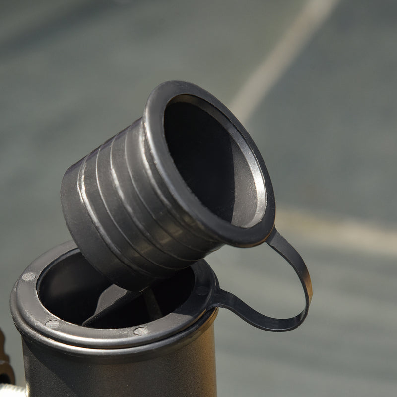 Base per Ombrellone da Giardino Ø41,5 cm 20 Kg in Plastica Nero