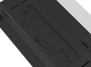 Bruciatore a Bioetanolo da Incasso 60x32x15 cm Insert Slim 600 Nero con Vetro