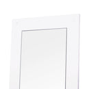 Mobile Ingresso 3 in 1 con Scarpiera Appendiabiti e Specchio Bianco