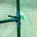 Serra da Giardino 214x143x195 cm con 2 Ripiani Portavasi Verde