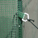 Serra da Giardino 214x143x195 cm con 2 Ripiani Portavasi Verde