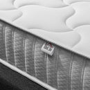 Materasso Memory e Molle Singolo 80x190 cm H20 Bianco