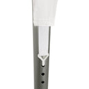 Gazebo da Giardino Garage Portatile 4x4x2,85m in tessuto PE Bianco