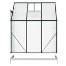 Serra da Parete 192x127x220 cm Porta Scorrevole in Policarbonato Trasparente