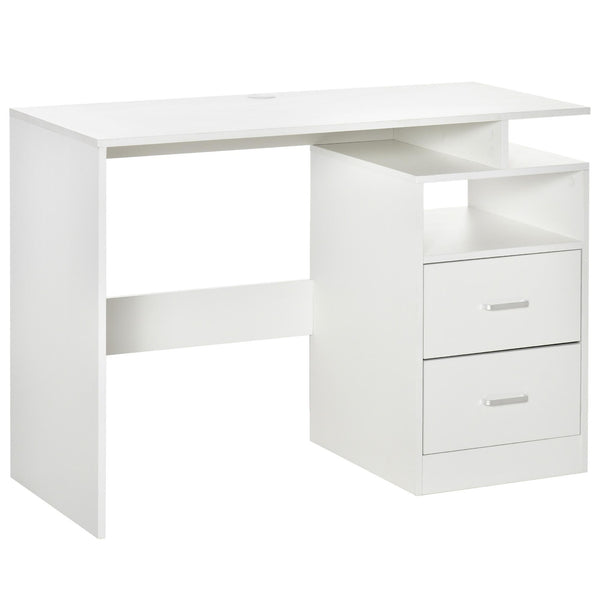 Scrivania da Ufficio 108x48x76 cm in Legno Bianco online