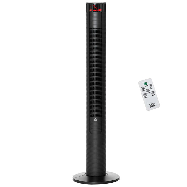 sconto Ventilatore a Colonna 3 Velocità con Telecomando Nero