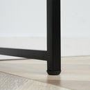 Consolle Fissa 100x30x75 cm in Metallo Nero