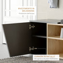 Panca Scarpiera Salvaspazio 104x37x47 cm 8 Paia di Scarpe in Truciolare Rovere e Antracite