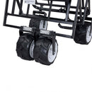 Carrello Portattrezzi da Giardino in Metallo Atlantic 117x50x52 h cm in Acciaio Grigio