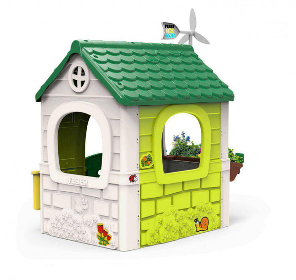 Casetta Gioco per Bambini Eco House 150x150x165 h cm in Plastica Multicolor online