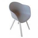 Poltrona Maui 63x55x79 h cm in Plastica Tortora