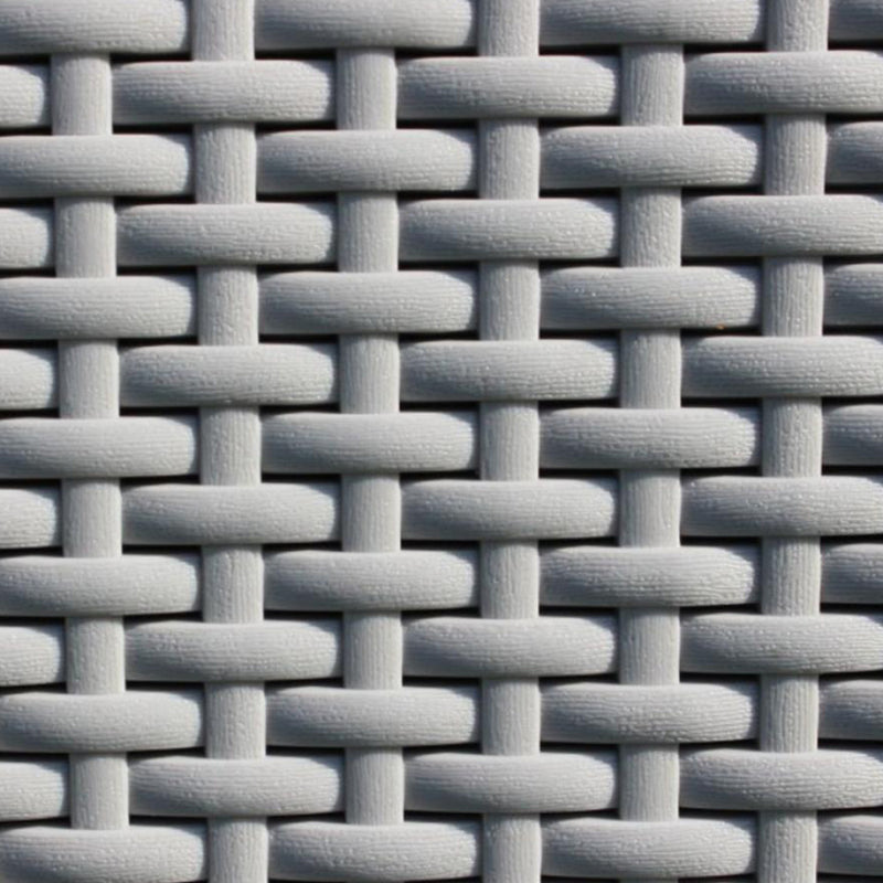 Set Salotto da Giardino Divano 2 Poltrone e Tavolino con Cuscini in Plastica Grigio