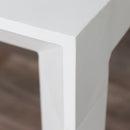 Tavolo Allungabile Waikiki 162/242x100x74 h cm in Alluminio Bianco