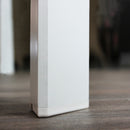 Tavolo Allungabile Waikiki 162/242x100x74 h cm in Alluminio Bianco