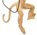 Lampada da Muro Monkey Oro 32x32x64 cm in Resina Oro      