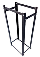 Portalegna per Camino da Interno o Esterno 40x25x99,5 cm in Acciaio King Nero