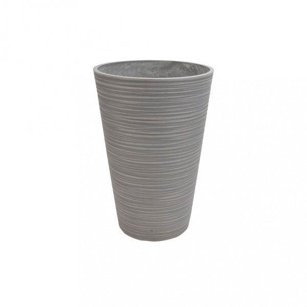 sconto Vaso Piccolo Azalea Ø31x46 cm in Fibra sintetica Antracite
