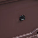 Fioriera da Balcone 99x18x19 cm in Polipropilene Marrone