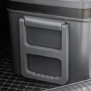 Frigo Portatile Elettrico a Compressore 35 Litri per Auto e Camion Grigio Scuro