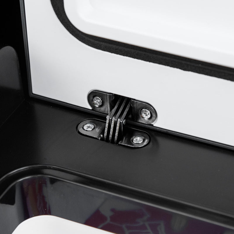 Frigo Portatile Elettrico a Compressore 35 Litri per Auto e Camion Grigio Scuro