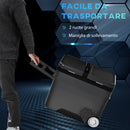 Frigo Portatile Elettrico a Compressore 45 Litri per Auto e Camion Grigio Scuro