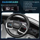 Macchina Elettrica per Bambini 12V con Licenza Audi E-Tron Sportback Bianco