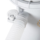 Pompa Filtrante per Piscina Fuoriterra 4000 lt/h Filtro a Sabbia Grigio