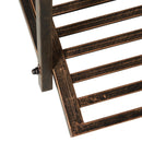 Ponticello da Giardino 99x68x53 cm in Metallo Nero