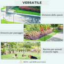 Rete di Recinzione 25m H1,7m in Acciaio e PVC Verde