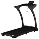 Tapis Roulant Motorizzato Pieghevole 14 km/h 550W 12 Programmi Nero