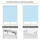 Tenda da Sole Avvolgibile da Soffitto 120x200 cm con Manovella Beige