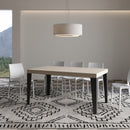  Tavolo Allungabile 160-420x90x77 cm Flame Cashmere Telaio Antracite