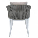 Sedia Granada 61x61x78,5h cm in Alluminio Grigio