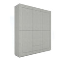Credenza Alta 5 Ante e 3 Cassetti 150x35x165 cm Elios Cashmere      