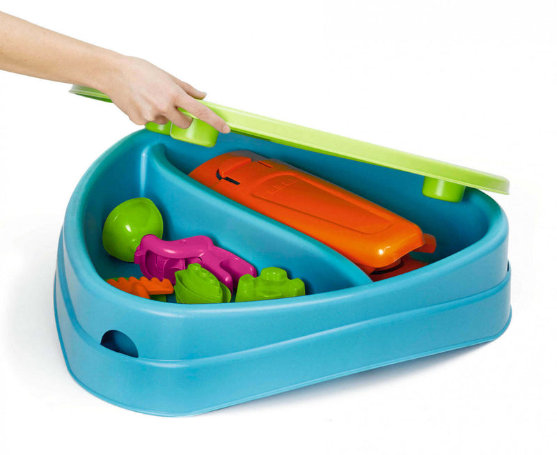 Tavolino Play Island 70x70x46 h cm in Plastica Multicolor