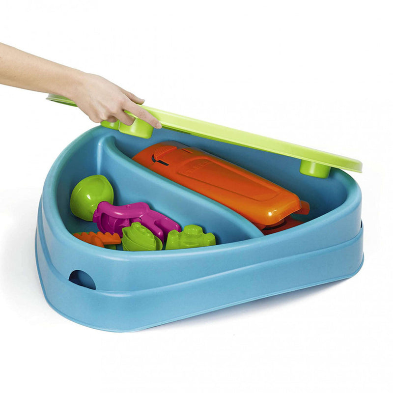 Tavolino Play Island 70x70x46 h cm in Plastica Multicolor