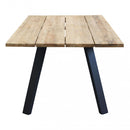 Tavolo Nevis 200x100x74 h cm in Legno Antracite