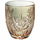 Set 6 Bicchieri Acqua in Vetro 340 ml Villa d'Este Home Tivoli Coral Sunset