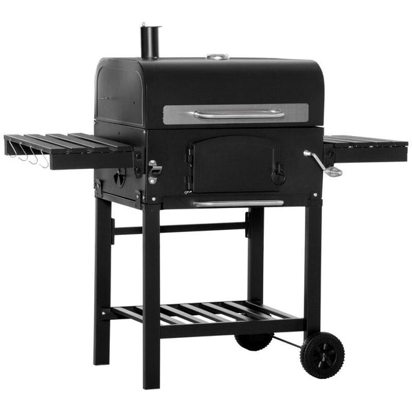 prezzo Barbecue a Carbone Carbonella 124x66x112 cm in Metallo e Ghisa smaltata Nero