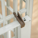 Gabbia per Cani 81x55,5x62,5 cm in ABS e PP Beige