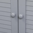 Mobile Sotto Lavello 2 Ante 1 Ripiano 60x30x60 cm in MDF Bianco