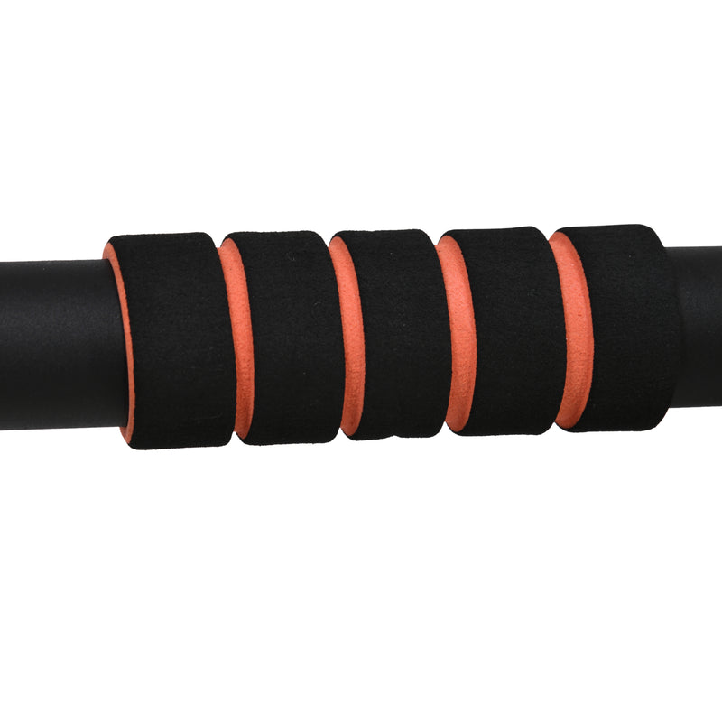 Barra Trazioni a Muro 94x51x18 cm in Acciaio Nero