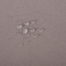 Set da Giardino Divano Angolare e Tavolino in Alluminio Grigio