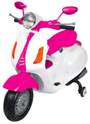 Scooter Elettrico per Bambini 6V Kidfun Classic Bianco/Rosa