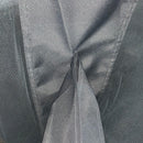 Gazebo da Giardino 4x3m con Zanzariere Tetto in Policarbonato Grigio