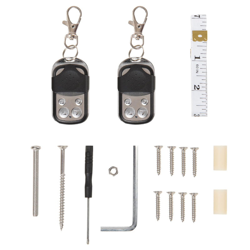 Porta Automatica per Pollaio 42V 30x30 cm con Timer e Sensore di Luce in Alluminio e ABS Argento